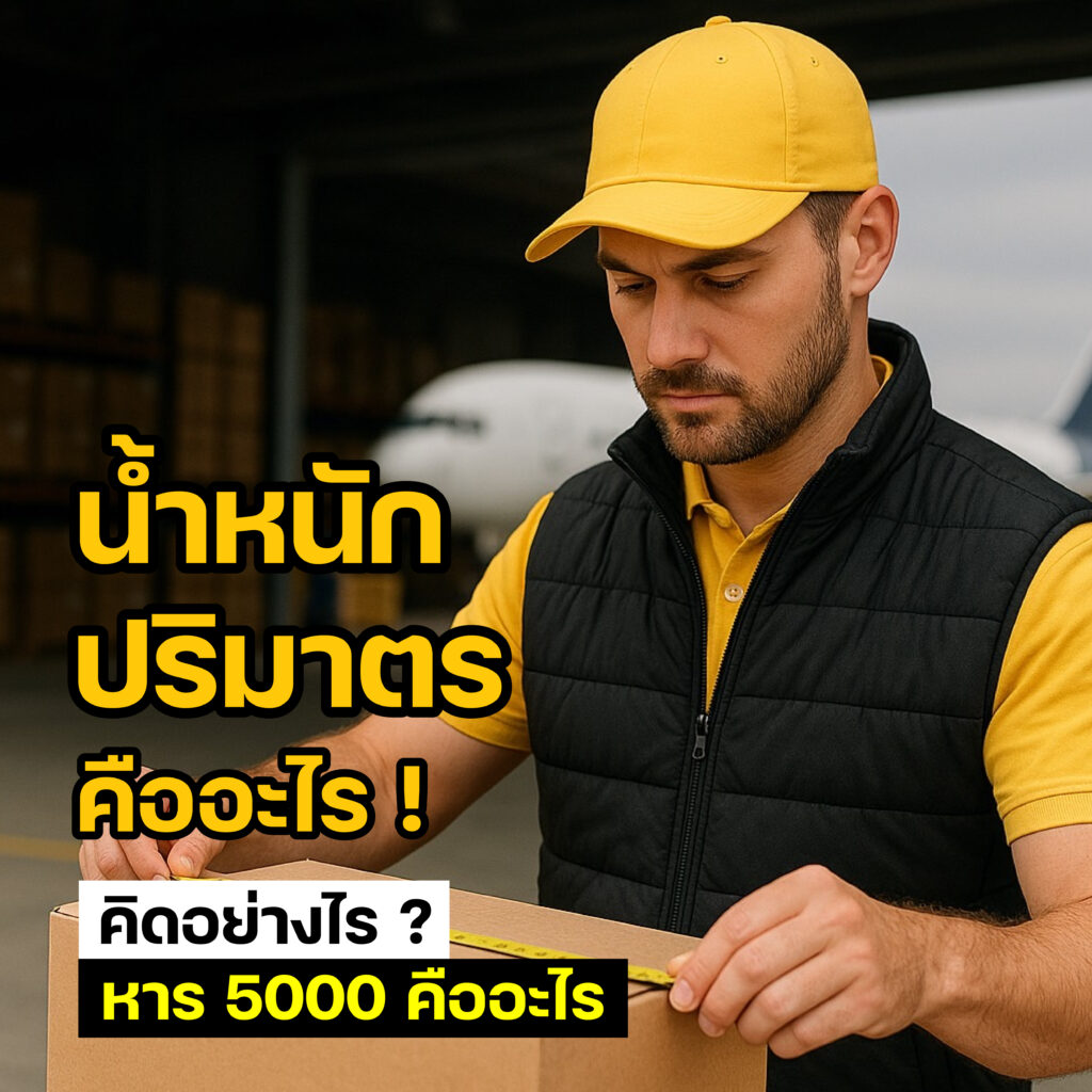 น้ำหนักปริมาตรคืออะไร